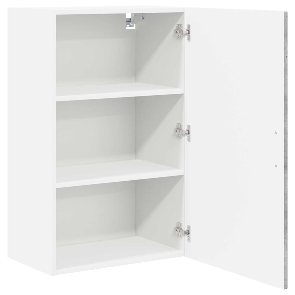 Wandschrank PORTO Beton Grau 50 x 31 x 80 cm Holzwerkstoff