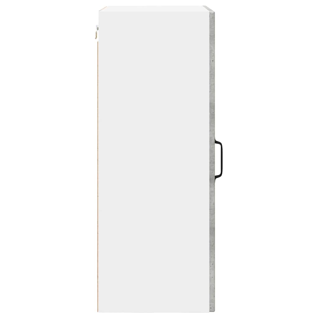 Wandschrank PORTO Beton Grau 50 x 31 x 80 cm Holzwerkstoff