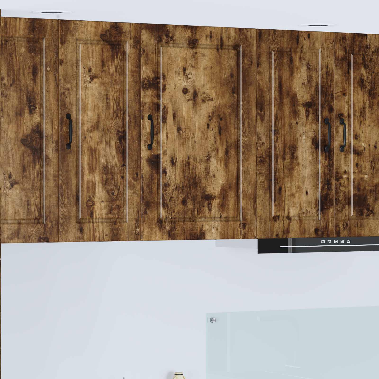 Wandschrank PORTO Geräucherte Eiche 50 x 31 x 80 cm