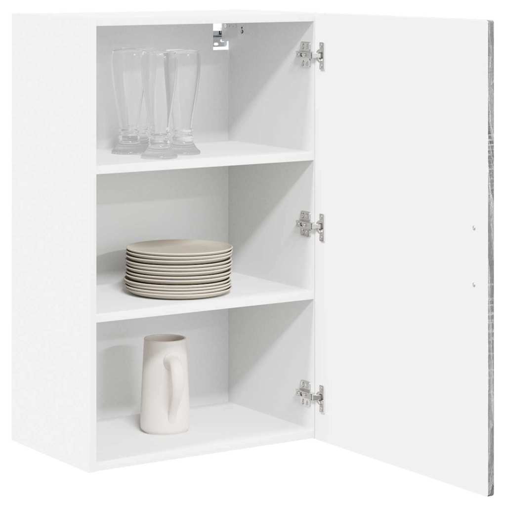 Wandschrank PORTO Graues Sonoma 50 x 31 x 80 cm Holzwerkstoff