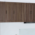 Wandschrank PORTO Braun Eichen-Optik 50 x 31 x 80 cm