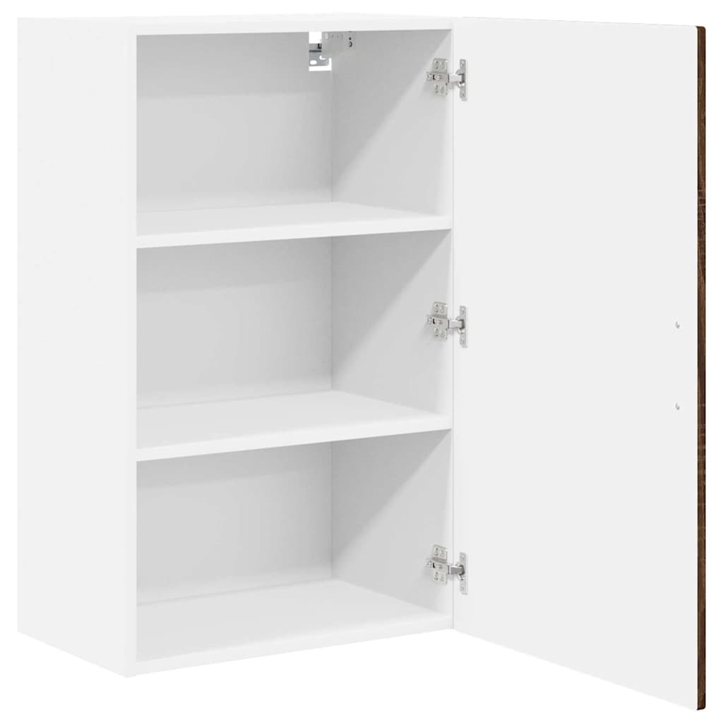 Wandschrank PORTO Braun Eichen-Optik 50 x 31 x 80 cm