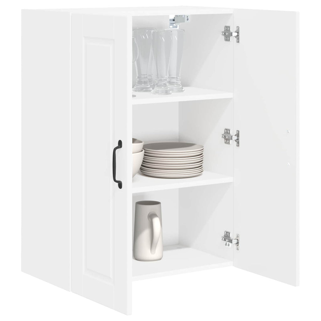 Wandschrank PORTO Weiß 60 x 31 x 80 cm Holzwerkstoff