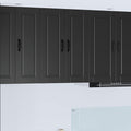 Wandschrank PORTO Schwarz 60 x 31 x 80 cm Holzwerkstoff
