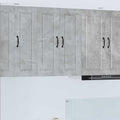 Wandschrank PORTO Beton Grau 60 x 31 x 80 cm Holzwerkstoff