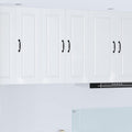 Wandschrank PORTO Hochglanz Weiß 60 x 31 x 80 cm Holzwerkstoff