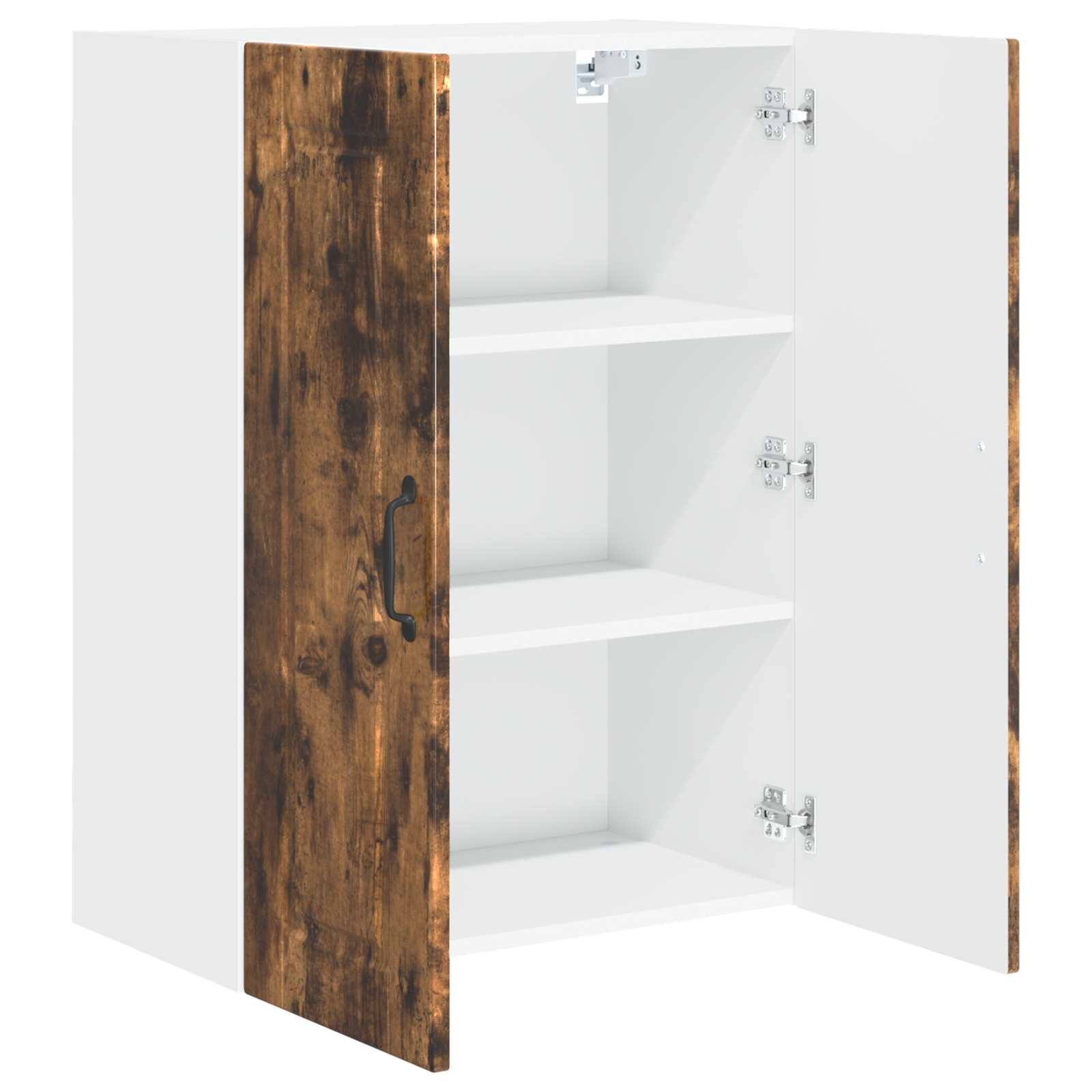 Wandschrank PORTO Geräucherte Eiche 60 x 31 x 80 cm