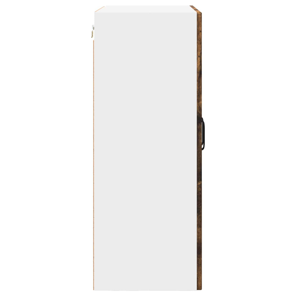 Wandschrank PORTO Geräucherte Eiche 60 x 31 x 80 cm