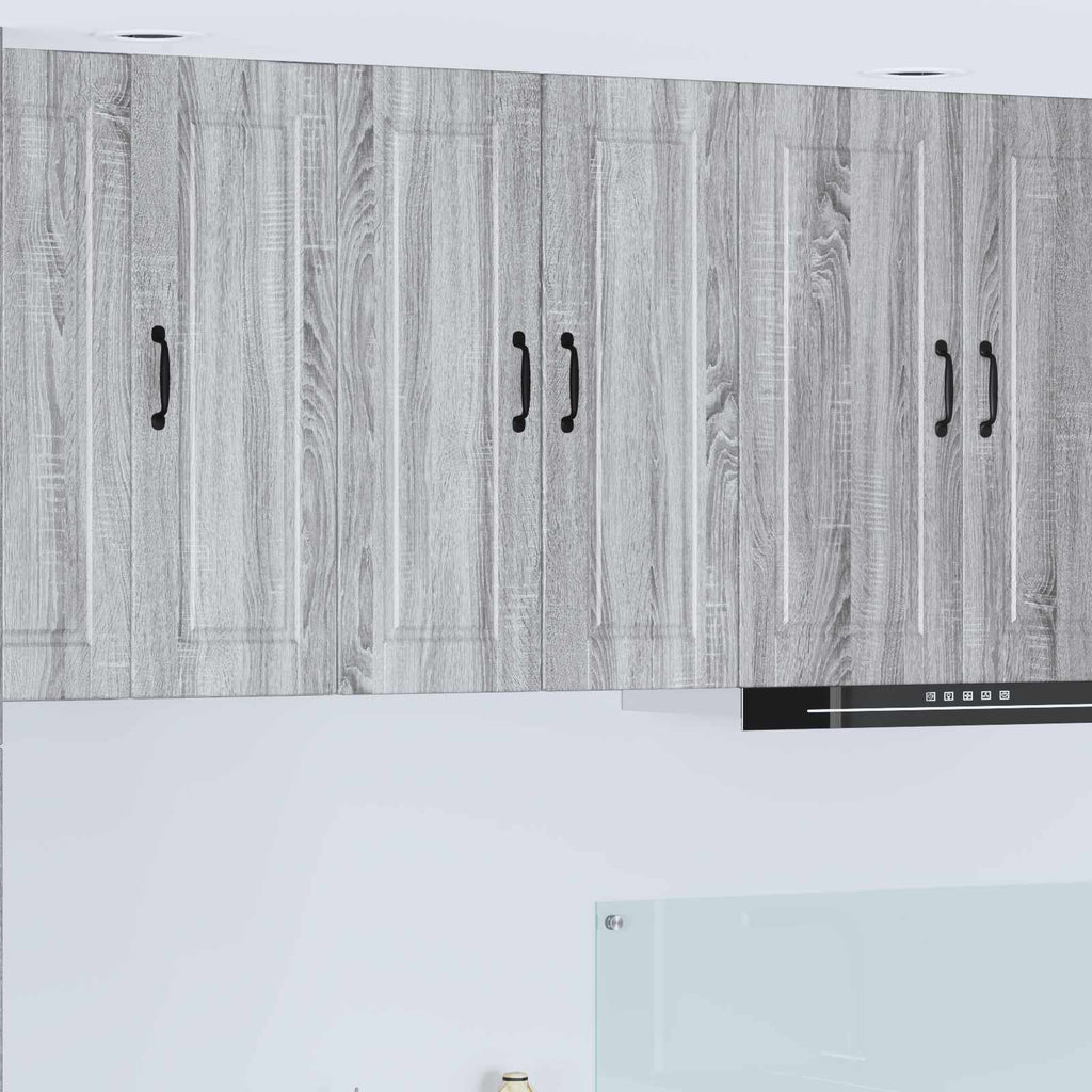 Wandschrank PORTO Graues Sonoma 60 x 31 x 80 cm Holzwerkstoff