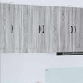 Wandschrank PORTO Graues Sonoma 60 x 31 x 80 cm Holzwerkstoff