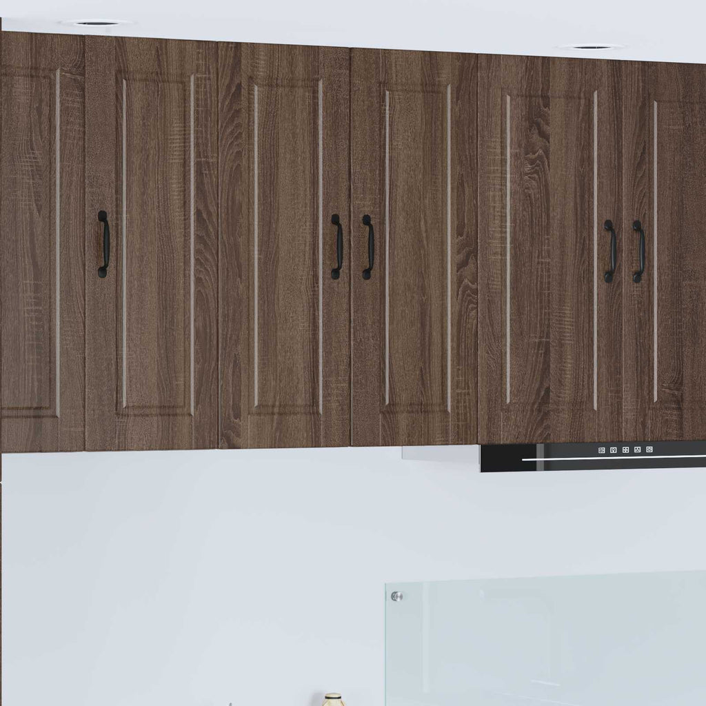 Wandschrank PORTO Braun Eichen-Optik 60 x 31 x 80 cm