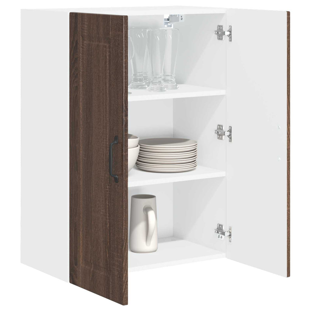 Wandschrank PORTO Braun Eichen-Optik 60 x 31 x 80 cm