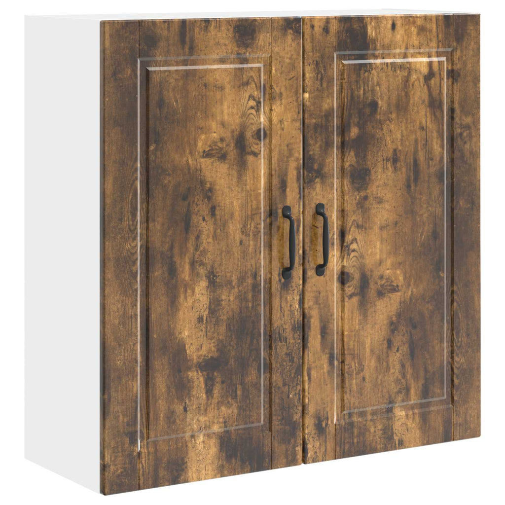 Wandschrank PORTO Geräucherte Eiche 80 x 31 x 80 cm