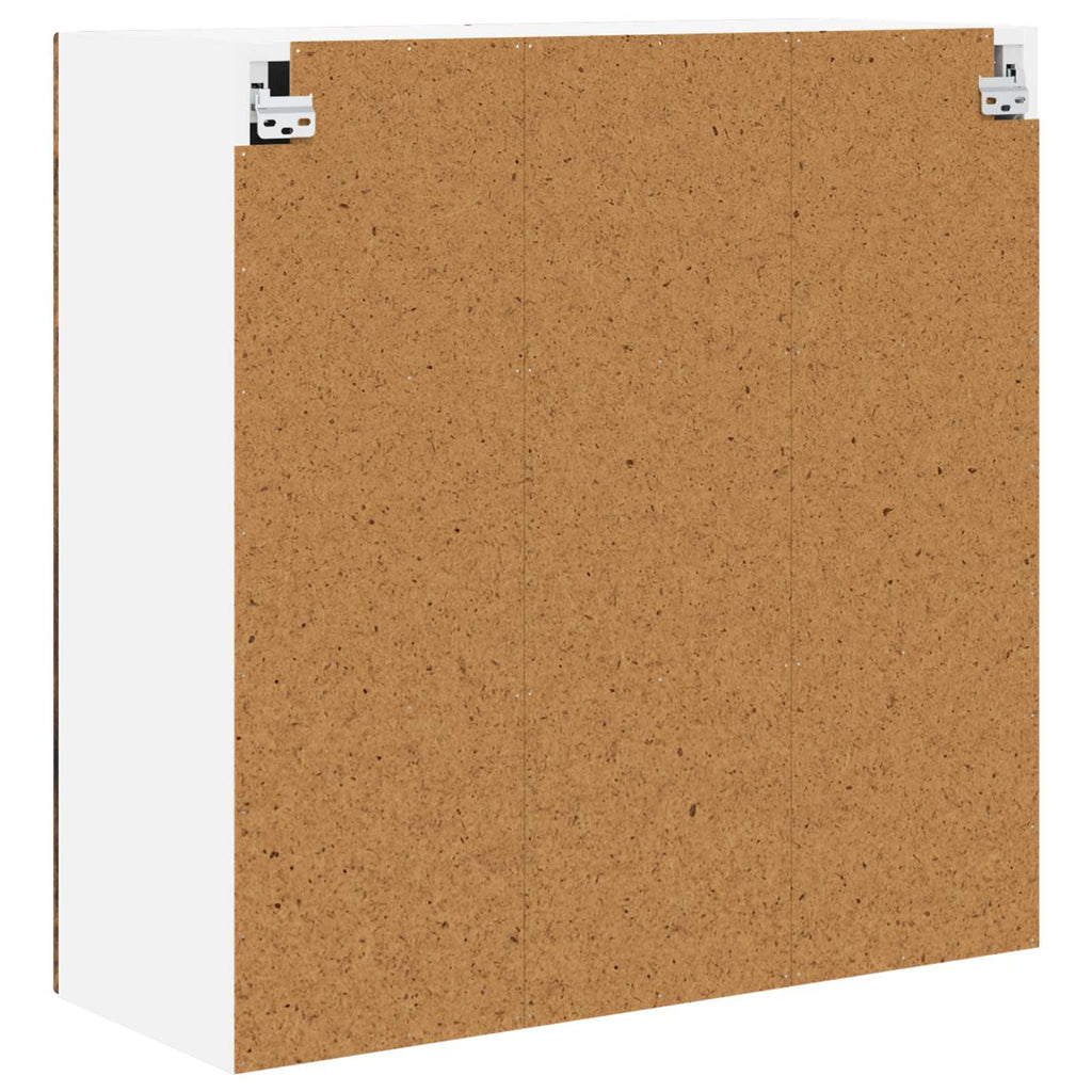 Wandschrank PORTO Geräucherte Eiche 80 x 31 x 80 cm