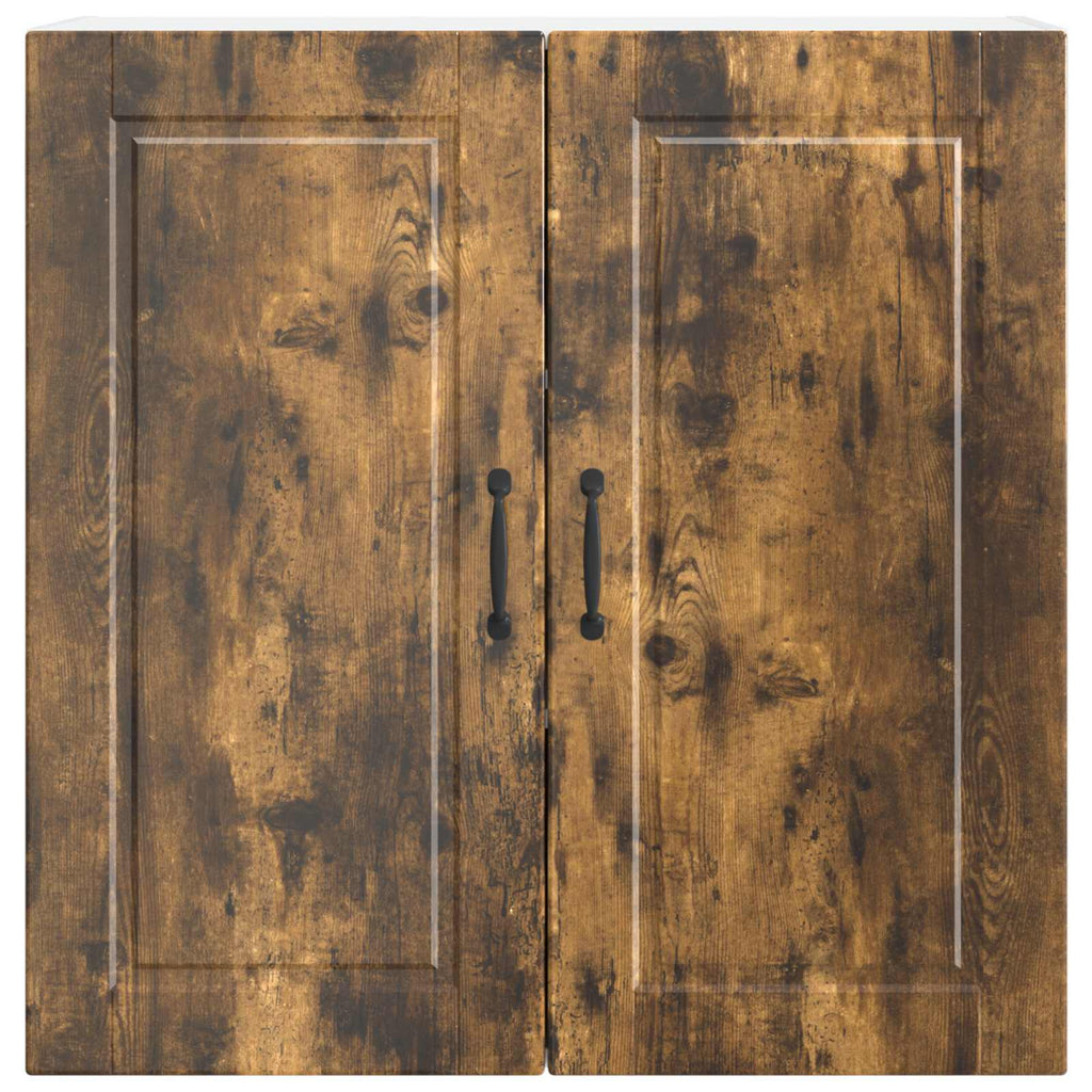 Wandschrank PORTO Geräucherte Eiche 80 x 31 x 80 cm