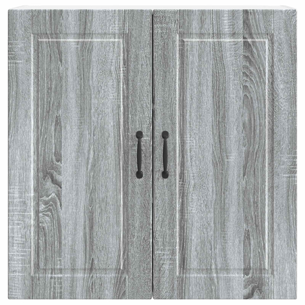 Wandschrank PORTO Graues Sonoma 80 x 31 x 80 cm Holzwerkstoff