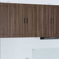 Wandschrank PORTO Braun Eichen-Optik 80 x 31 x 80 cm