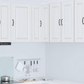 Wand-Eckschrank PORTO Weiß 57 x 57 x 80 cm Holzwerkstoff