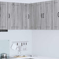 Wand-Eckschrank PORTO Graues Sonoma 57 x 57 x 80 cm