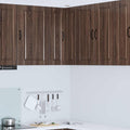 Wand-Eckschrank PORTO Braun Eichen-Optik 57 x 57 x 80 cm