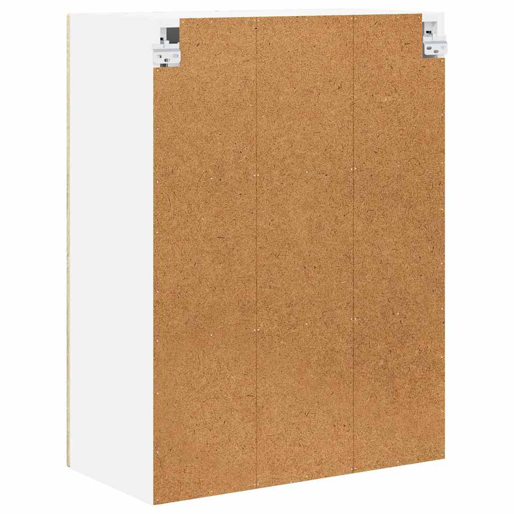 Wandglas-Schrank PORTO Sonoma-Eiche 60 x 31 x 80 cm