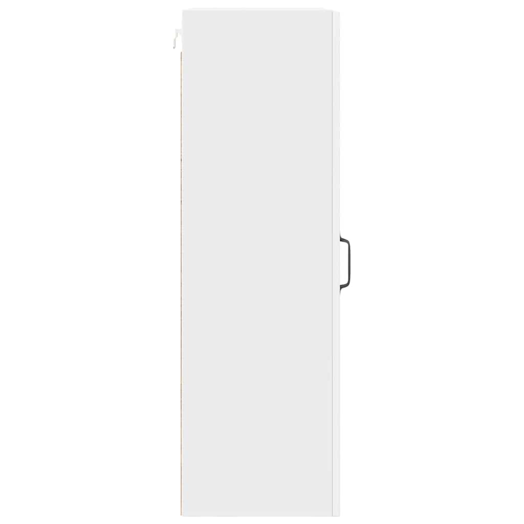 Wandglas-Schrank PORTO Weiß 40 x 31 x 100 cm Holzwerkstoff
