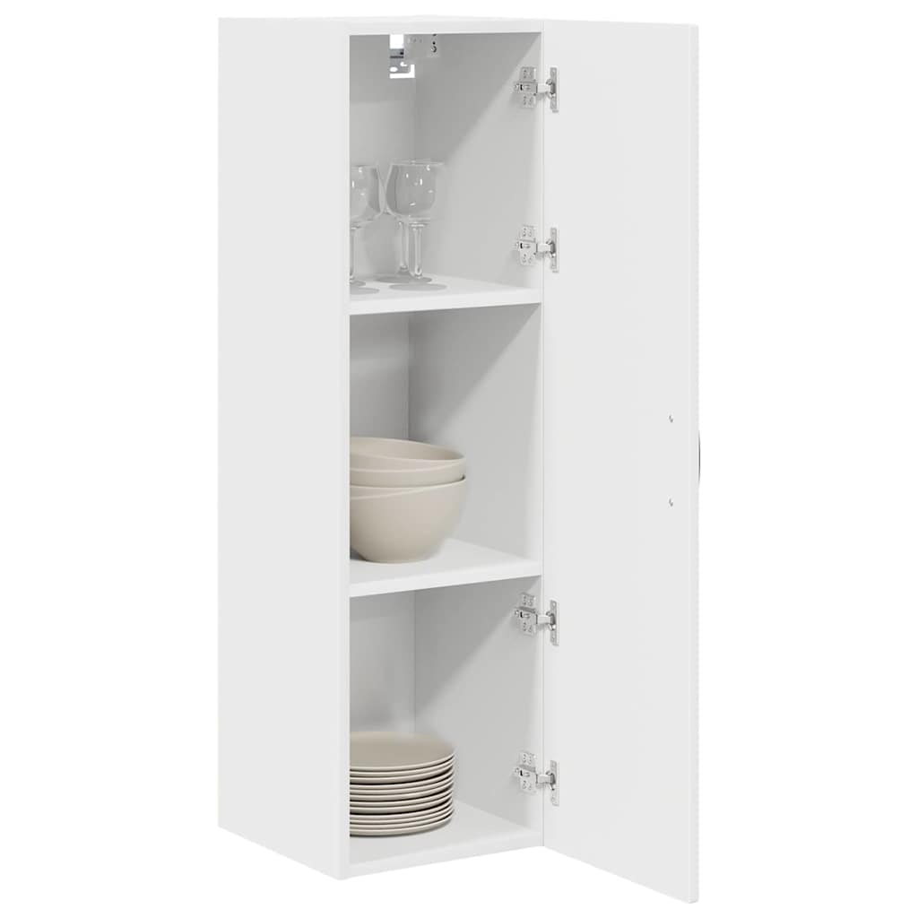 Wandschrank PORTO Weiß 30 x 31 x 100 cm Holzwerkstoff