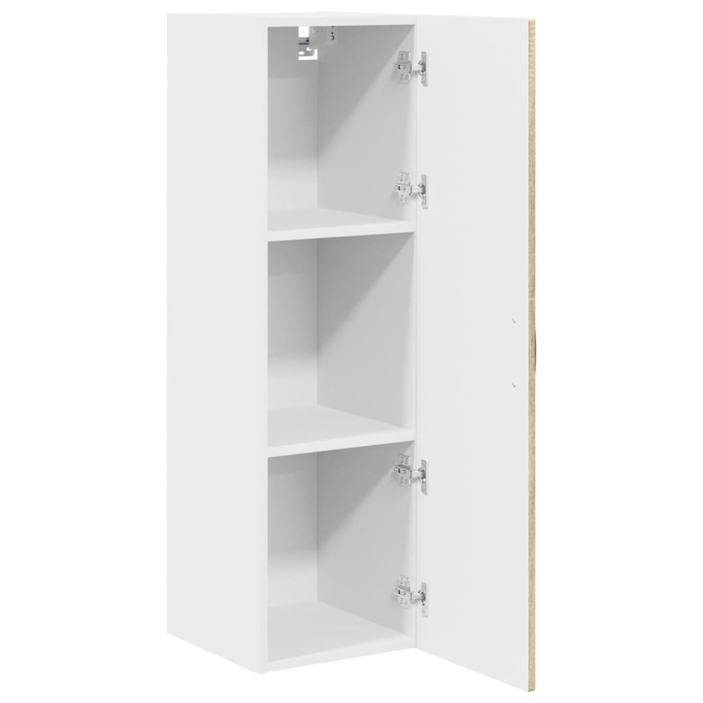 Wandschrank PORTO Sonoma-Eiche 30 x 31 x 100 cm Holzwerkstoff