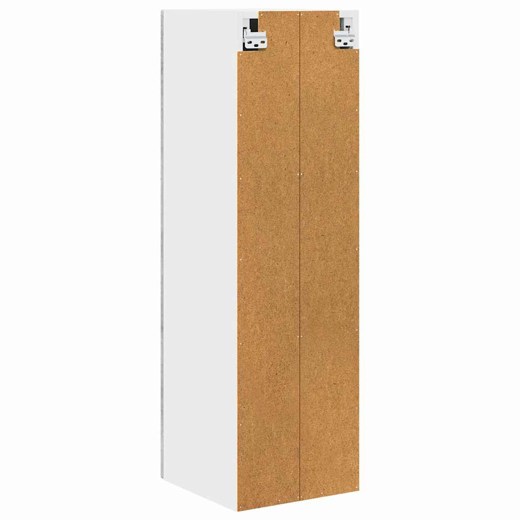 Wandschrank PORTO Beton Grau 30 x 31 x 100 cm Holzwerkstoff