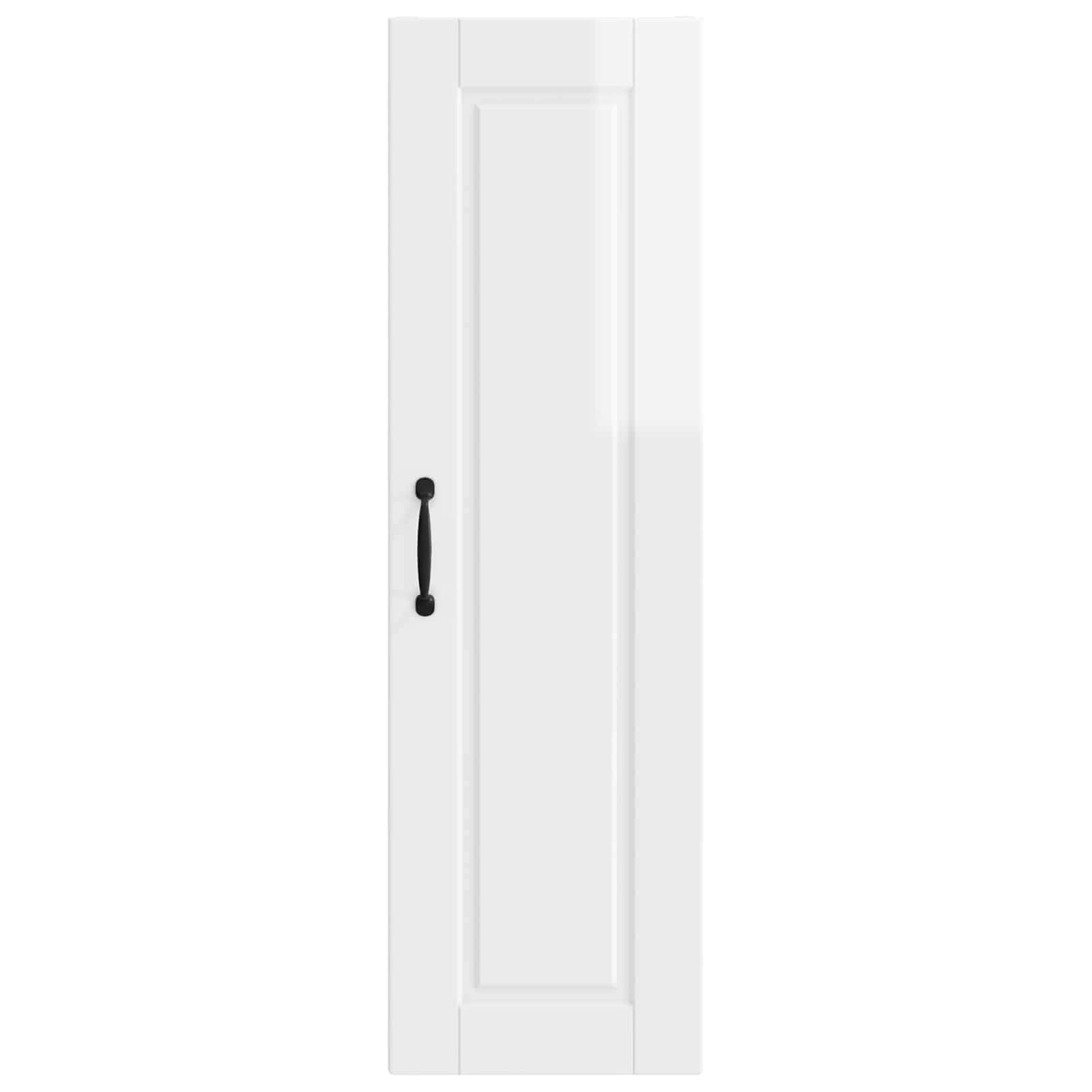 Wandschrank PORTO Hochglanz Weiß 30 x 31 x 100 cm Holzwerkstoff