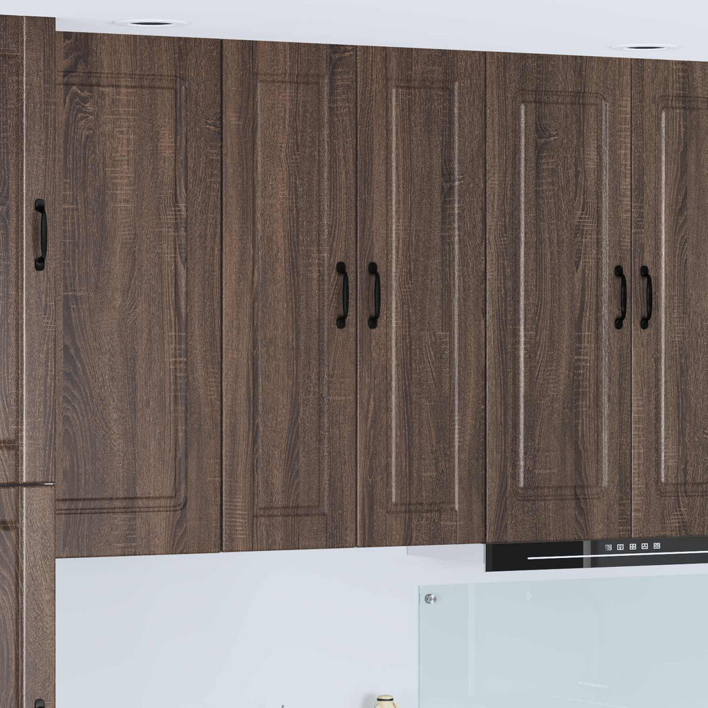 Wandschrank PORTO Braun Eichen-Optik 30 x 31 x 100 cm