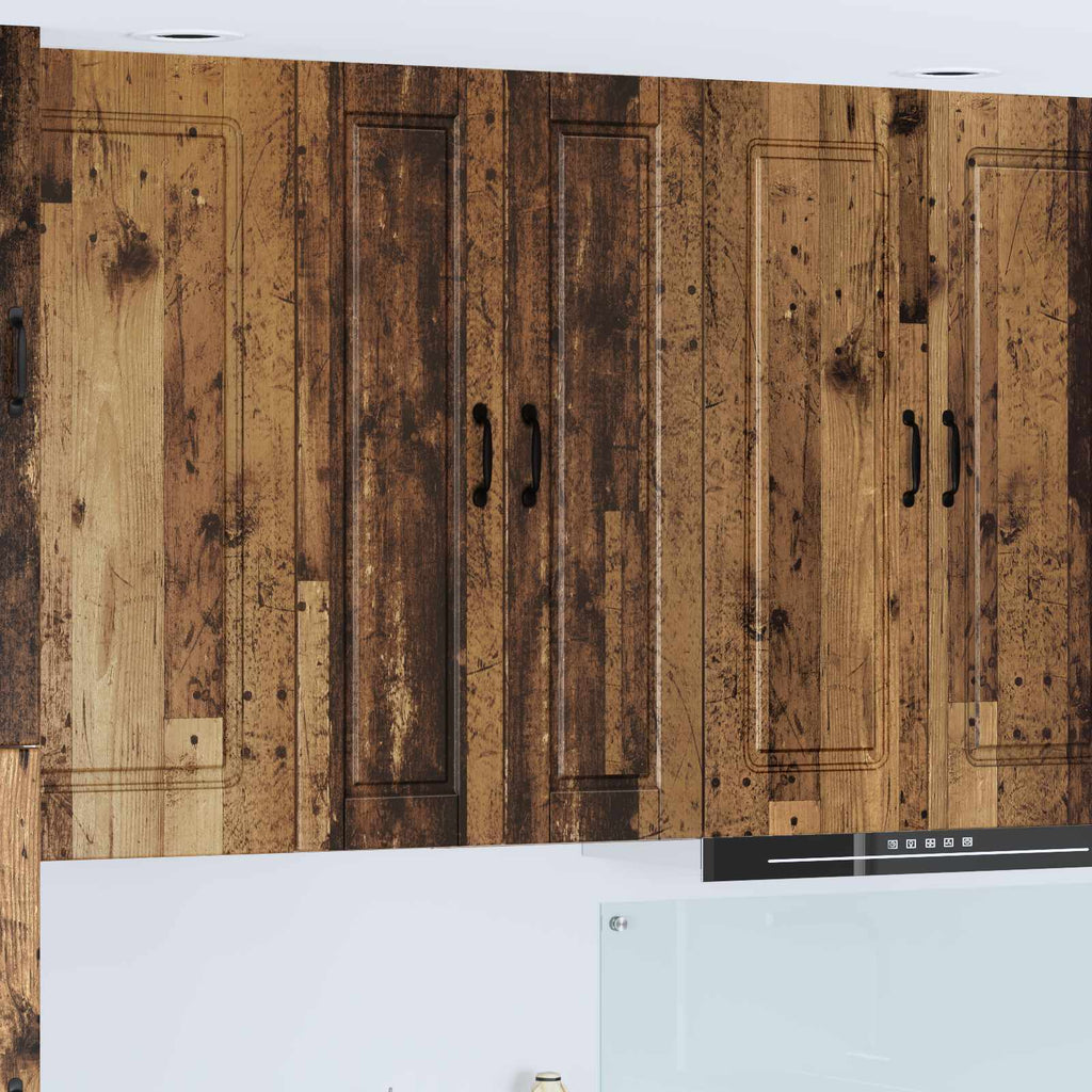 Wandschrank PORTO Altholz 30 x 31 x 100 cm Holzwerkstoff