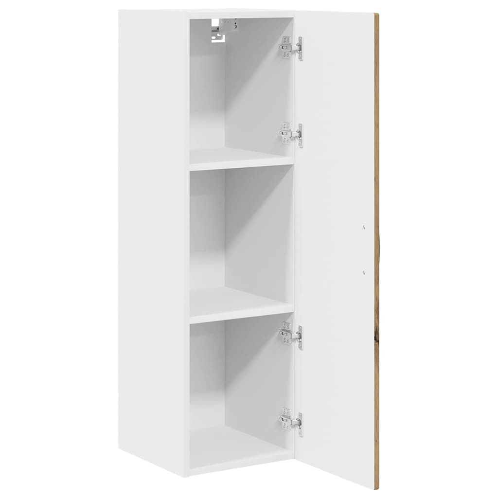 Wandschrank PORTO Artisan-Eiche 30 x 31 x 100 cm Holzwerkstoff