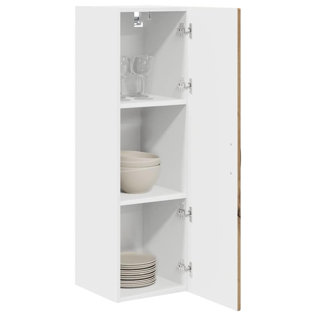 Wandschrank PORTO Artisan-Eiche 30 x 31 x 100 cm Holzwerkstoff