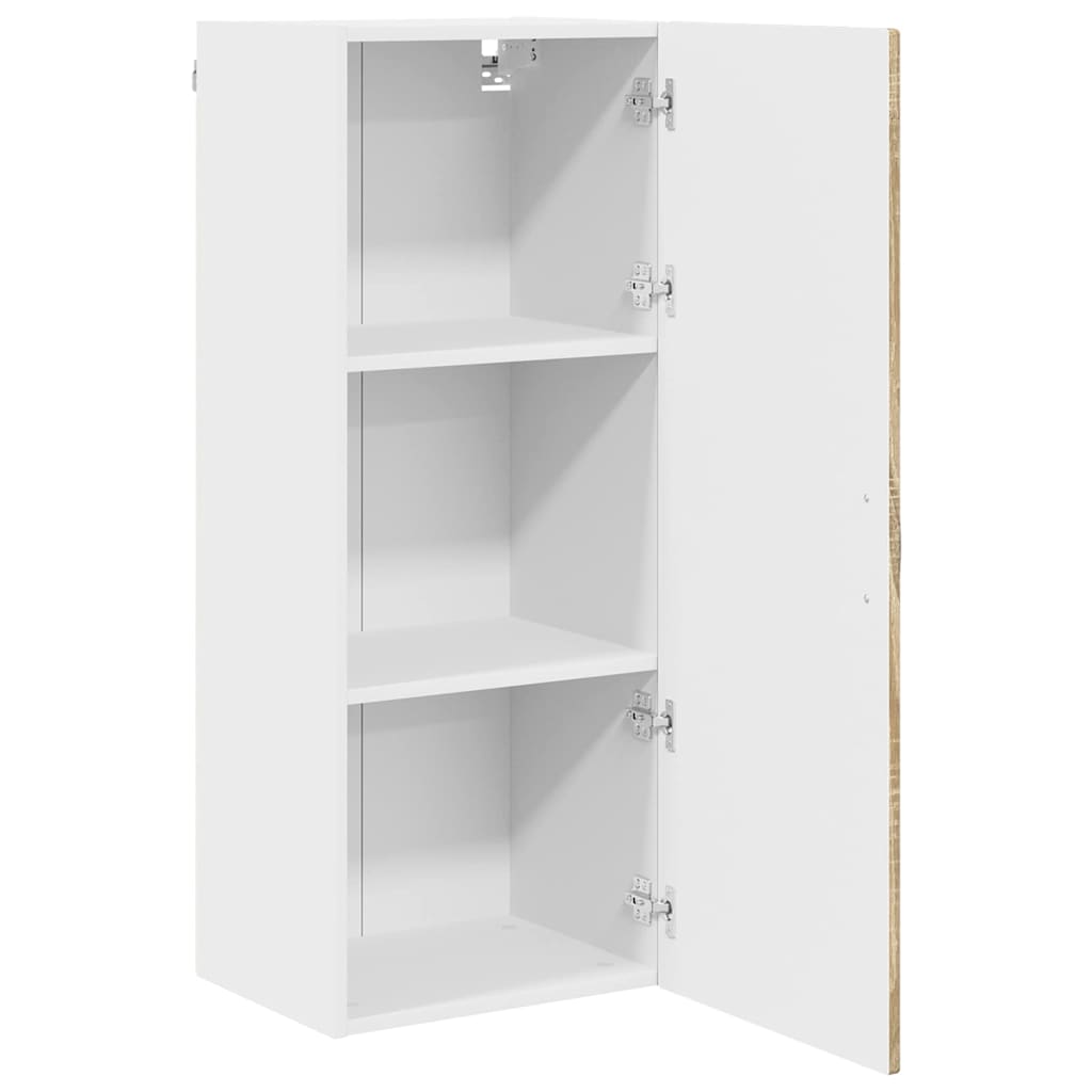 Wandschrank PORTO Sonoma-Eiche 40 x 31 x 100 cm Holzwerkstoff