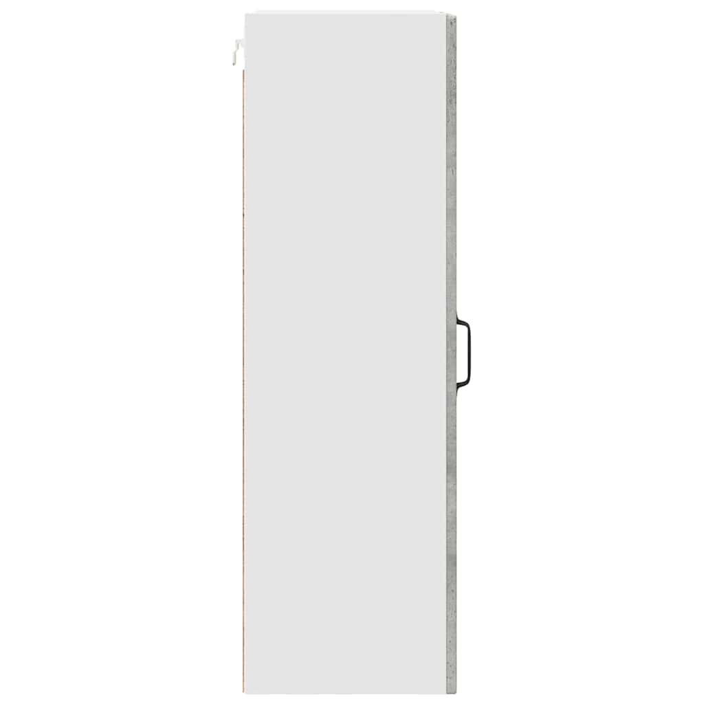 Wandschrank PORTO Beton Grau 40 x 31 x 100 cm Holzwerkstoff