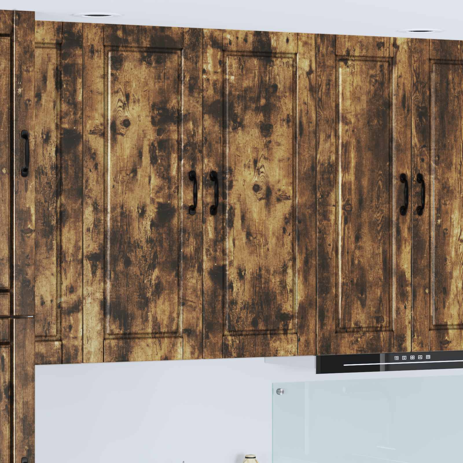 Wandschrank PORTO Geräucherte Eiche 40 x 31 x 100 cm