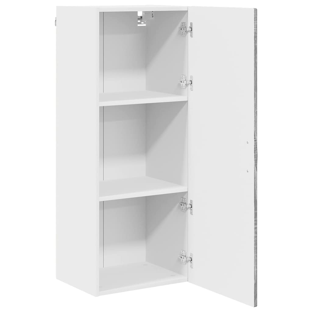 Wandschrank PORTO Graues Sonoma 40 x 31 x 100 cm Holzwerkstoff