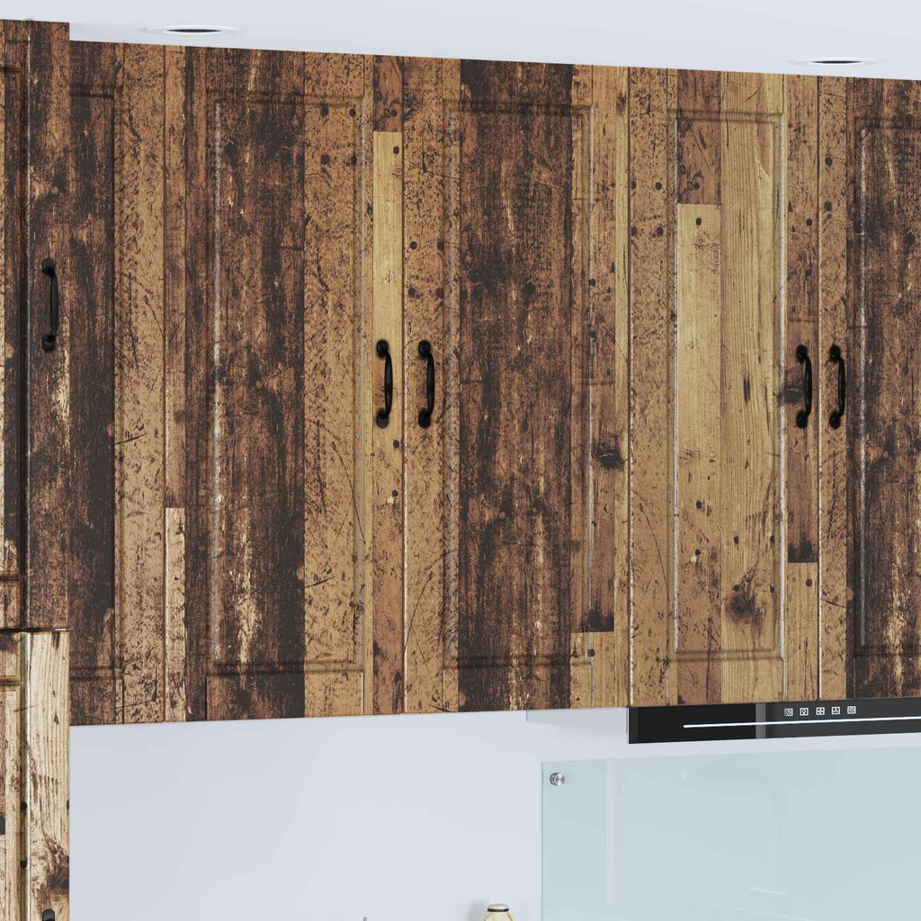 Wandschrank PORTO Altholz 40 x 31 x 100 cm Holzwerkstoff