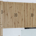 Wandschrank PORTO Artisan-Eiche 40 x 31 x 100 cm Holzwerkstoff