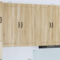 Wandschrank PORTO Sonoma-Eiche 50 x 31 x 100 cm Holzwerkstoff