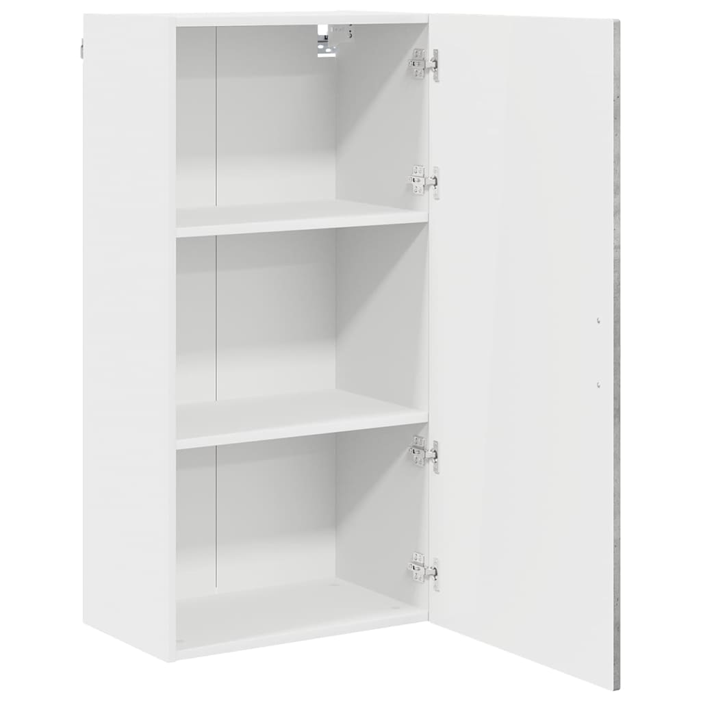 Wandschrank PORTO Beton Grau 50 x 31 x 100 cm Holzwerkstoff