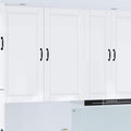 Wandschrank PORTO Hochglanz Weiß 50 x 31 x 100 cm Holzwerkstoff