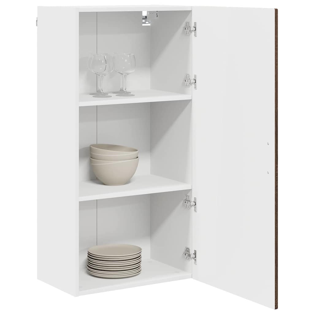 Wandschrank PORTO Braun Eichen-Optik 50 x 31 x 100 cm