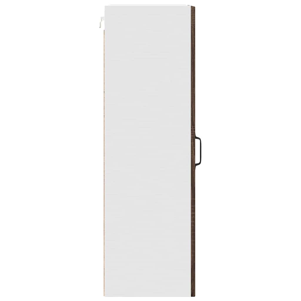 Wandschrank PORTO Braun Eichen-Optik 50 x 31 x 100 cm