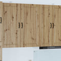 Wandschrank PORTO Artisan-Eiche 50 x 31 x 100 cm Holzwerkstoff