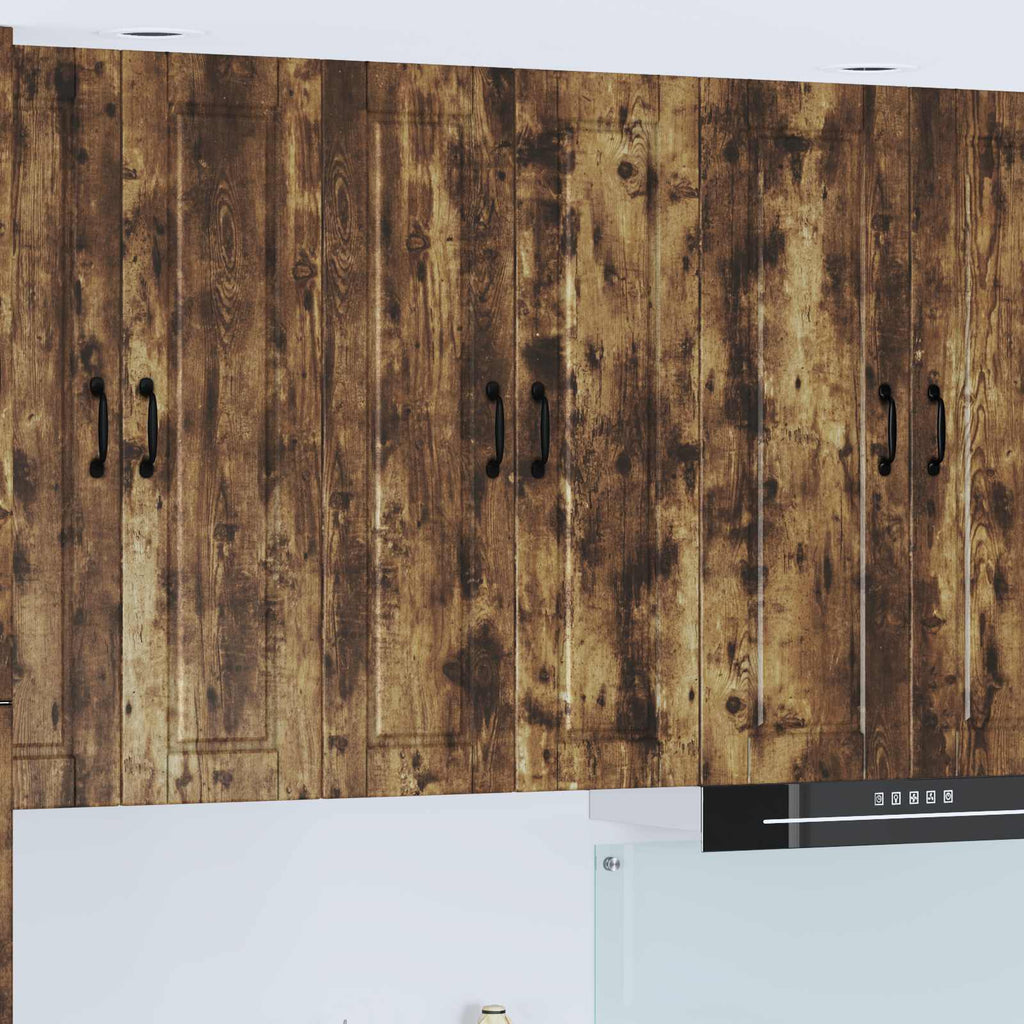 Wandschrank PORTO Geräucherte Eiche 60 x 31 x 100 cm