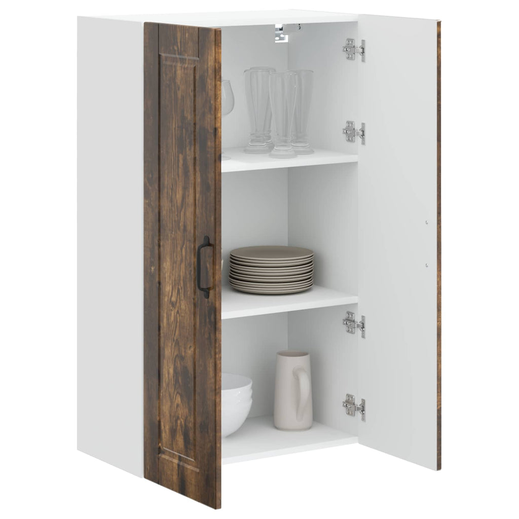Wandschrank PORTO Geräucherte Eiche 60 x 31 x 100 cm