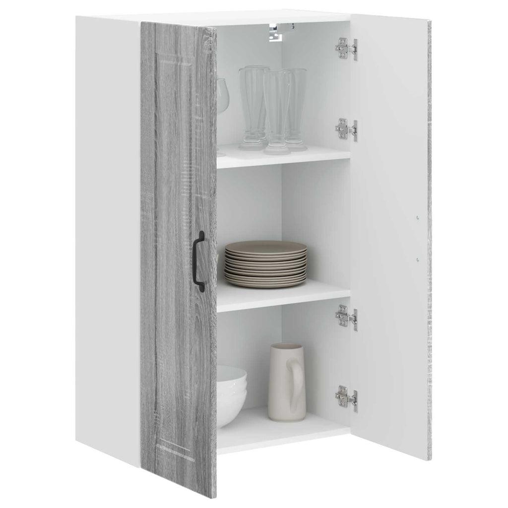 Wandschrank PORTO Graues Sonoma 60 x 31 x 100 cm Holzwerkstoff