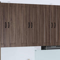 Wandschrank PORTO Braun Eichen-Optik 60 x 31 x 100 cm